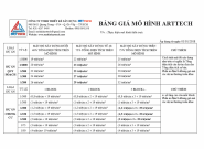 ARTTECH PRICE LIST - NEW UPDATE